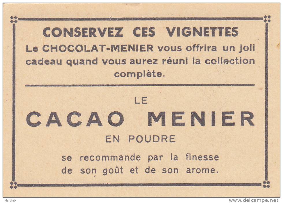 CHROMO  Image Chocolat MENIER  HAMBOURG  Porte Renaissance N° 562 - Menier