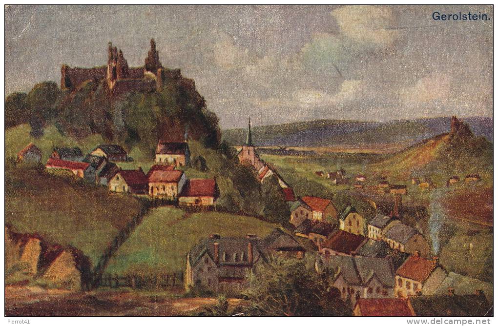 ALLEMAGNE - GEROLSTEIN Mit Löwenburg Und Auberg - Gerolstein