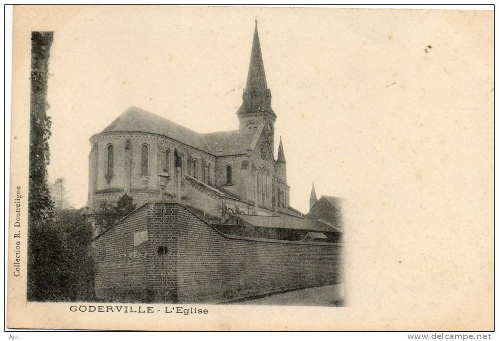 CPA - 76 - GODERVILLE - L´église - 891 - Goderville