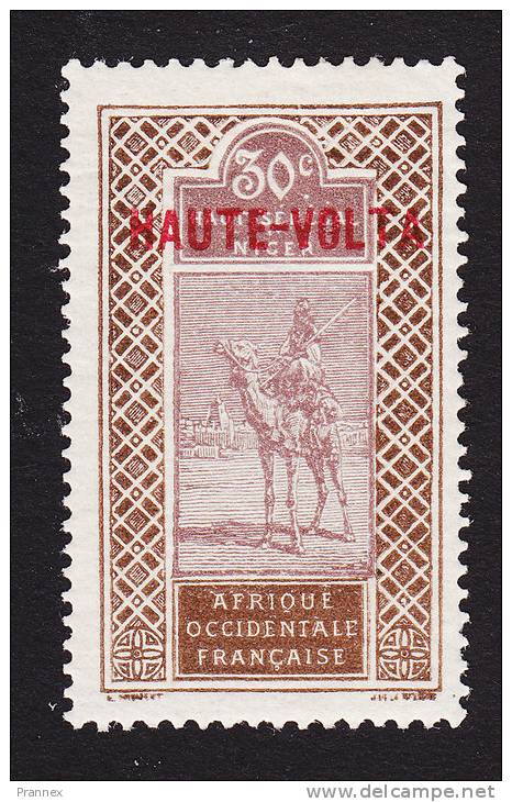 Upper Volta, Scott #13, Mint Hinged, Upper Senegal And Niger Overprinted, Issued 1920 - Unused Stamps