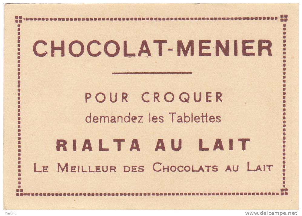 CHROMO  Image Chocolat MENIER  LIEPZIG  Ancien Hotel De Ville   N° 577 - Menier