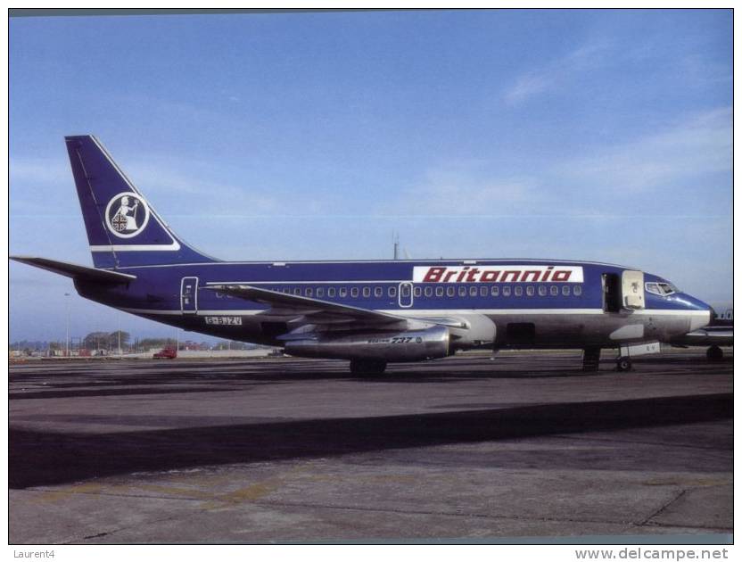 (avi -41) - Avion - Airplane - B 737-296  - Britannia Quebecair - 1946-....: Moderne