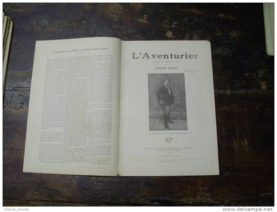 N° 166  Du  17 Décembre 1910     Par  Alfred  Capus - Auteurs Français