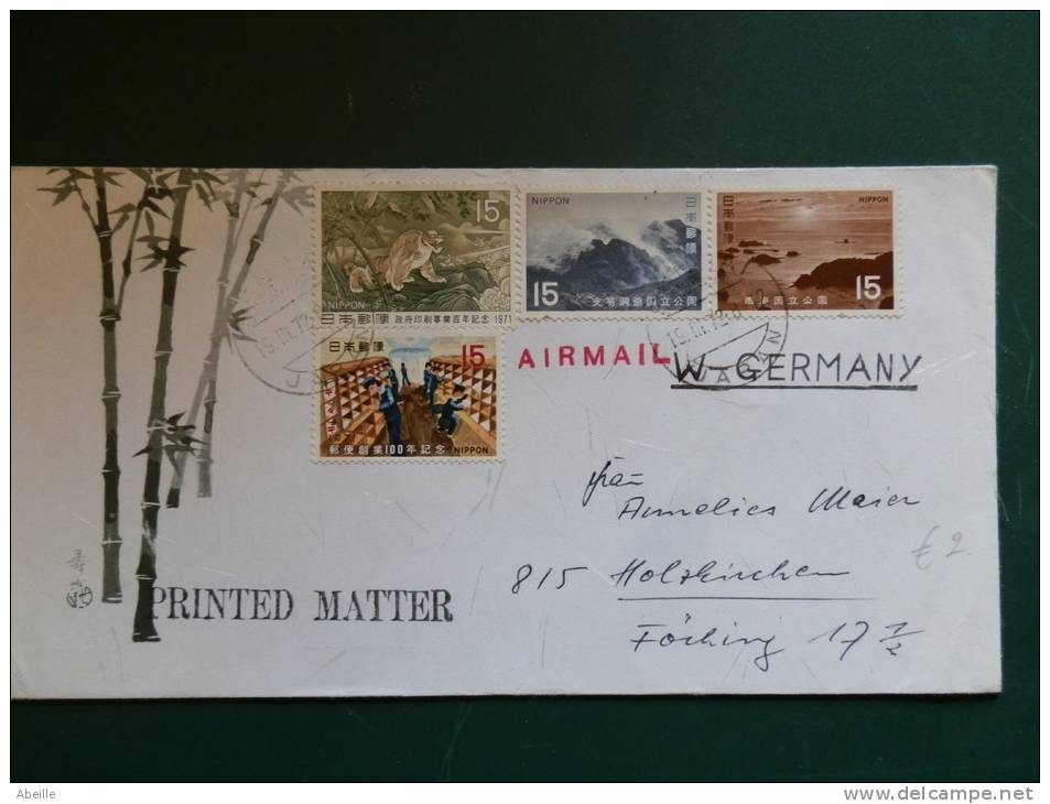 26/345   LETTRE      TO GERMANY - Storia Postale