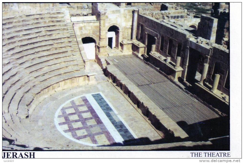 JERASH. JORDANIE .(the Theatre). - Jordanie