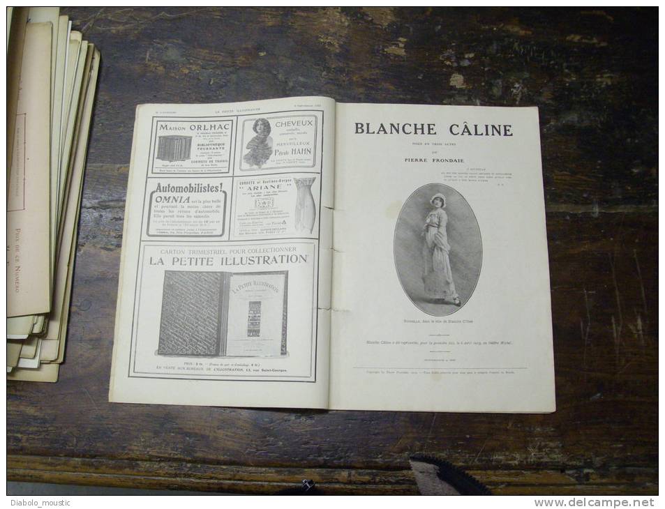 N° 28 Du  6  Septembre 1913                 BLANCHE CALINE - Französische Autoren
