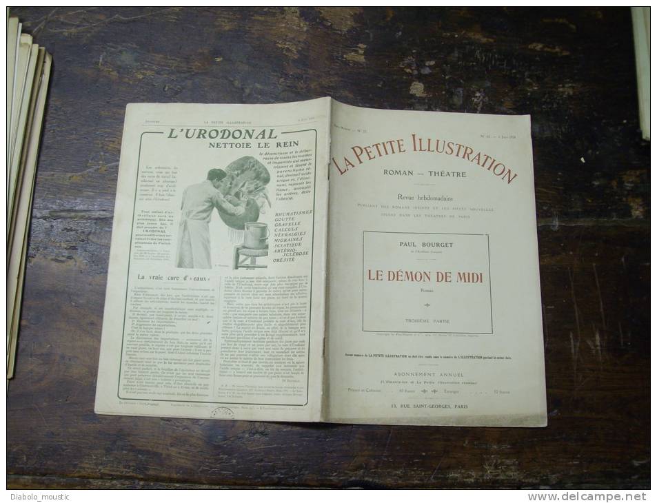 N° 66  Du  6 Juin 1914                LE DEMON DE MIDI          3ème Partie - Auteurs Français