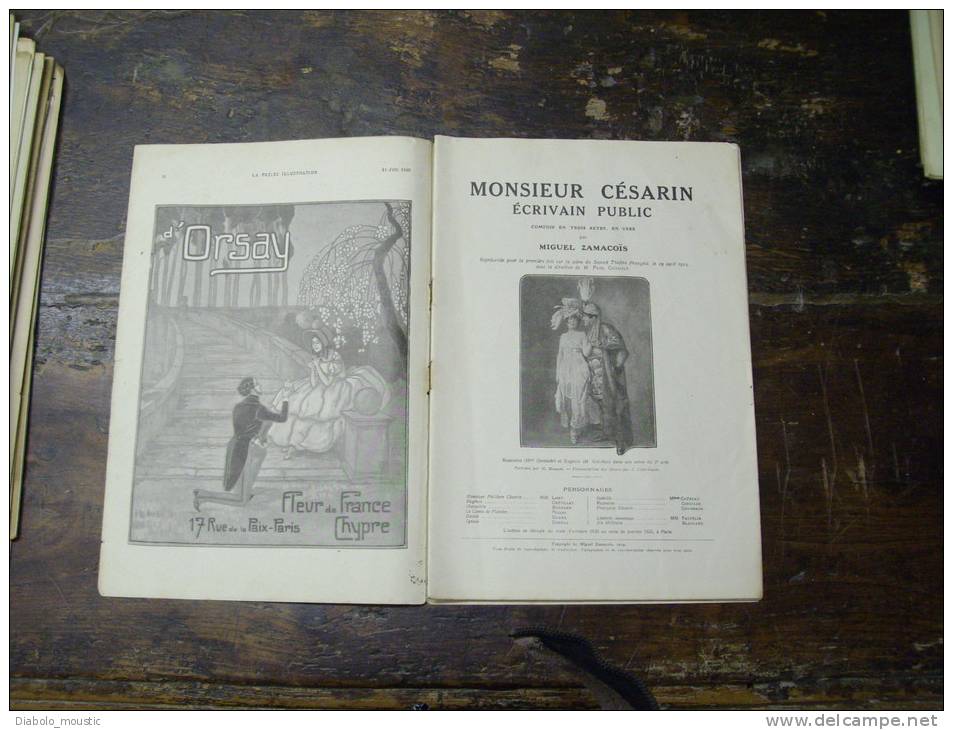 N° 4  Du  14  Juin 1919                MONSIEUR  CESARIN - French Authors