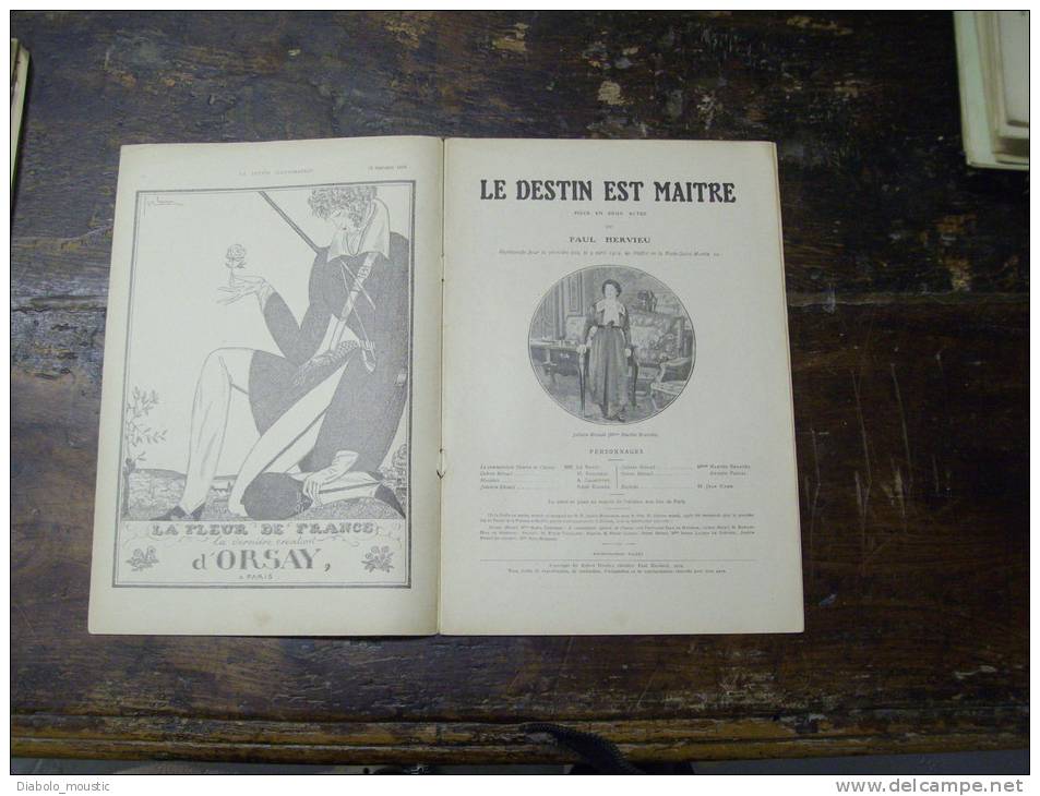 N° 6  Du  18   Octobre 1919               LE DESTIN EST MAITRE - Autores Franceses