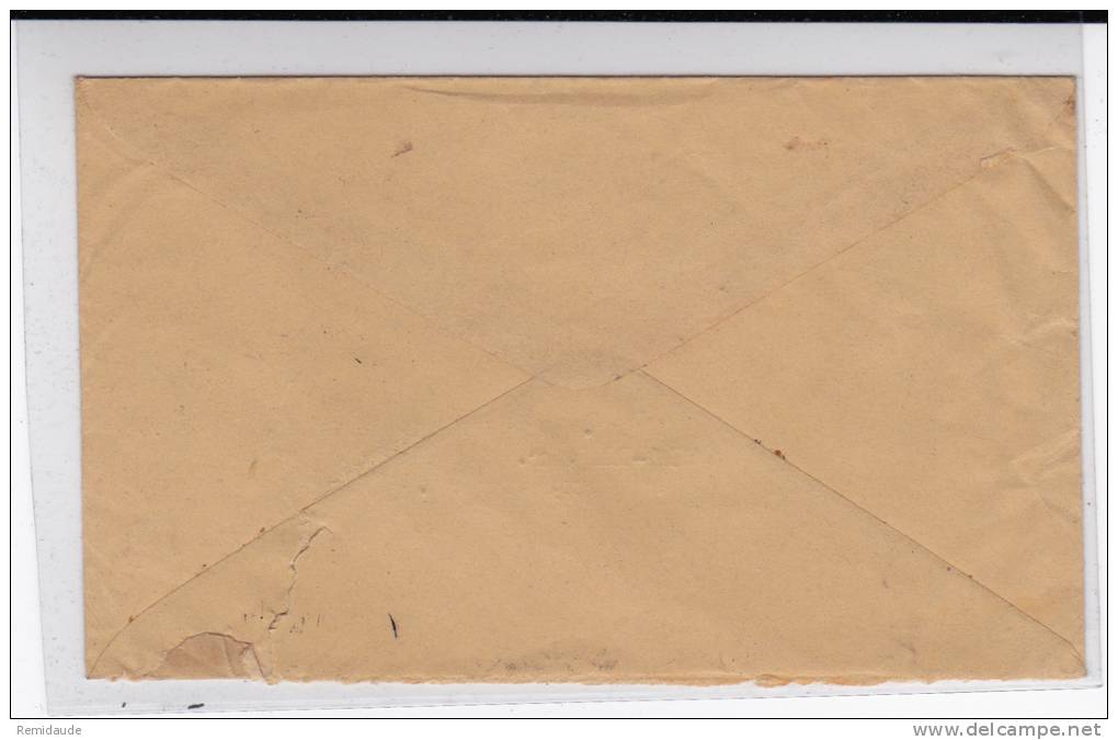 INDIA - 1947 - ENVELOPPE  Par AVION De CALCUTTA Pour BORDEAUX - 1936-47  George VI