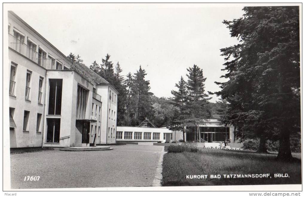 19273    Austria,  Kurort   Bad  Tatzmannsdorf,  BGLD., VG  1958 - Autres & Non Classés