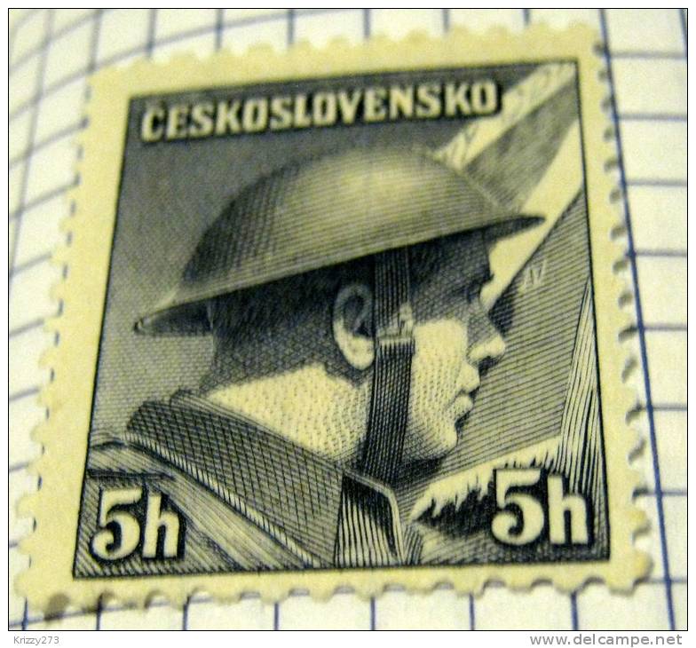 Czechoslovakia 1945 Staff Sgt Ridky 5h - Mint - Nuovi