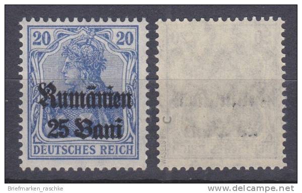 Rumänien,11c,xx,gep. - Besetzungen 1914-18