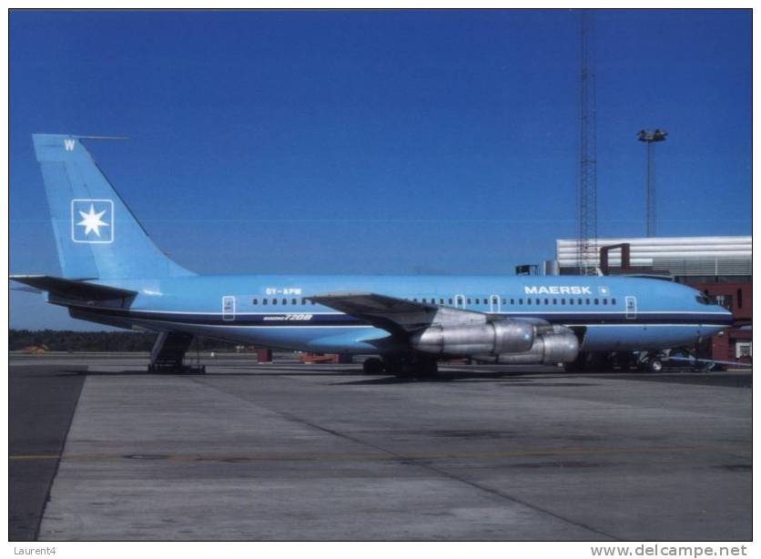 (avi -42) - Avion - Airplane - B 720.051B  - Maersk Air - 1946-....: Moderne