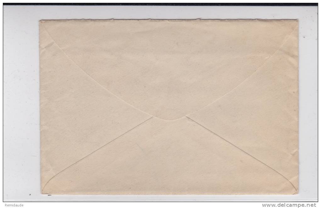 INDIA - 1950 - AFFRANCHISSEMENT TARDIF GEORGE VI Sur ENVELOPPE Par AVION Pour Les USA - Cartas & Documentos