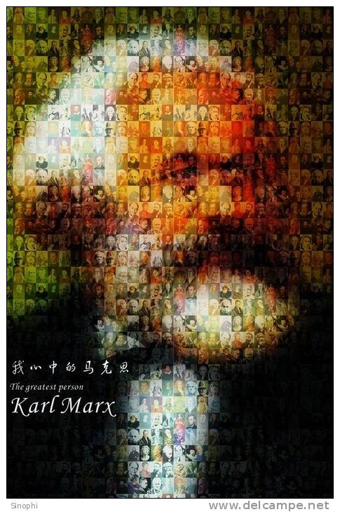 08A -86   @   Karl Marx    , ( Postal Stationery , Articles Postaux ) - Karl Marx