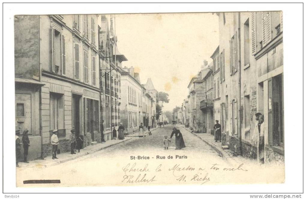 Saint Brice - Rue De Paris - - Saint-Brice-sous-Forêt