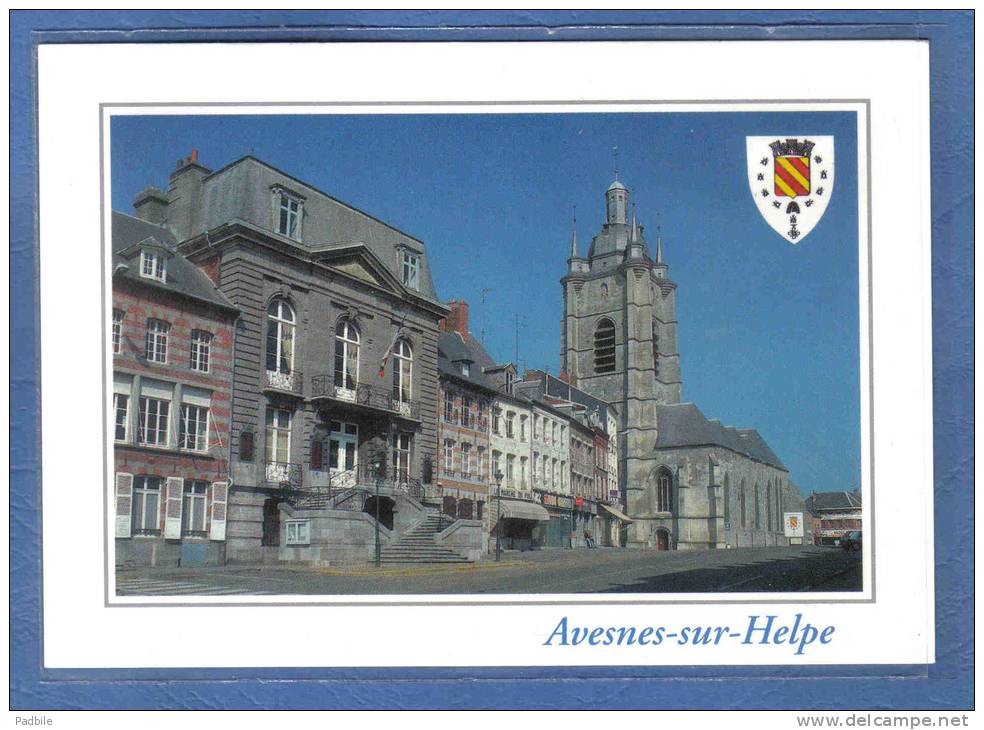 Carte Postale 59. Avesnes-sur-Helpe   Trés Beau Plan - Avesnes Sur Helpe