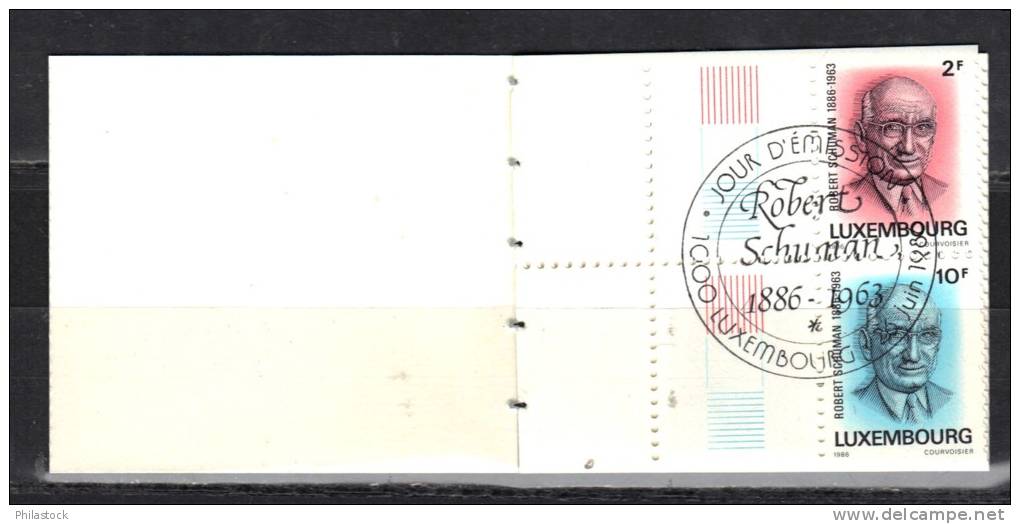 LUXEMBOURG Carnet N° C 1106 ** Obl. FDC - Carnets