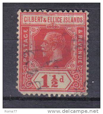 AP1190 - GILBERT & ELLICE  1922 ,  Yvert N. 28 - Îles Gilbert Et Ellice (...-1979)