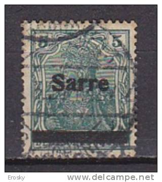 N0281 - SARRE SAAR Yv N°4 - Used Stamps