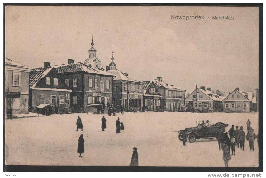 Belarus - Navahrudak - Nowogrodek - Marktplatz Old Time Car - Bielorussia