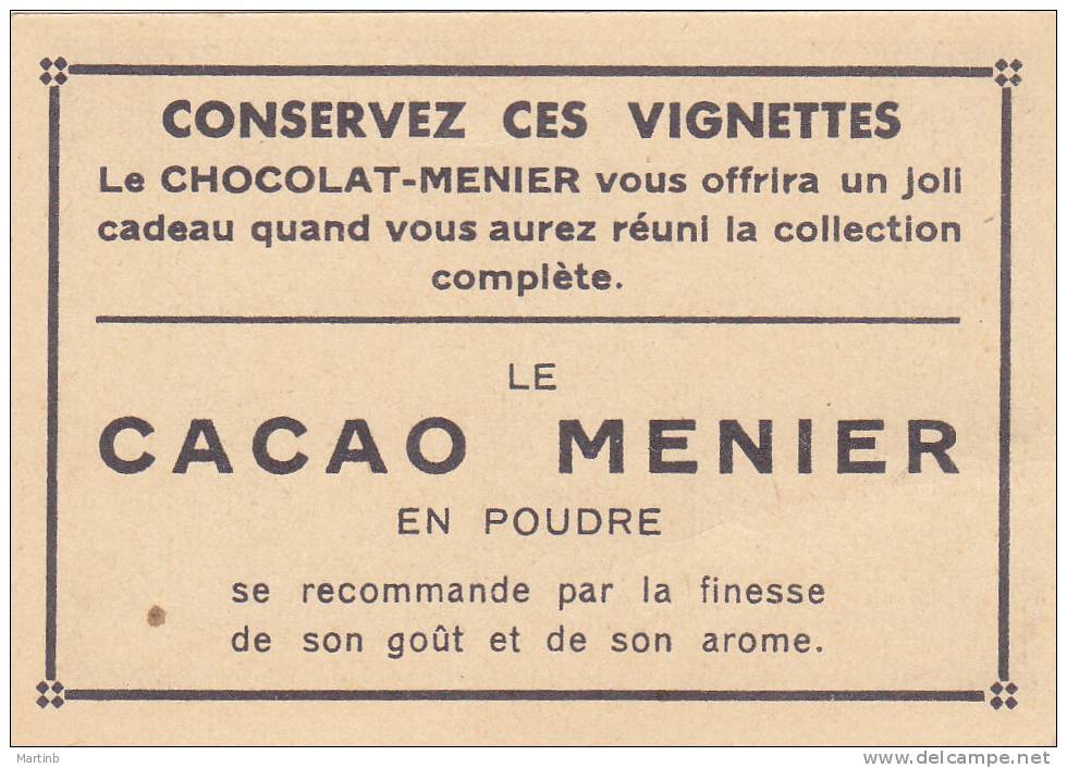 CHROMO  Image Chocolat MENIER   TREVES   Eglise St Mathias  N° 598 - Menier