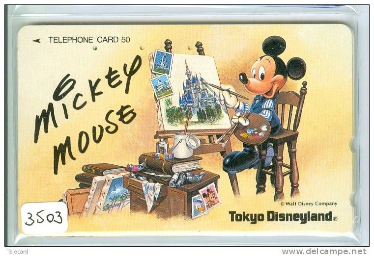 Télécarte Japon  (3503)   DISNEY *  Phonecard Japan * TELEFONKARTE * - Disney