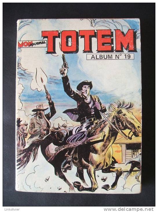 TOTEM Album N° 19 (n° 55 / 56 / 57) - Mon Journal -  1984 - Mon Journal