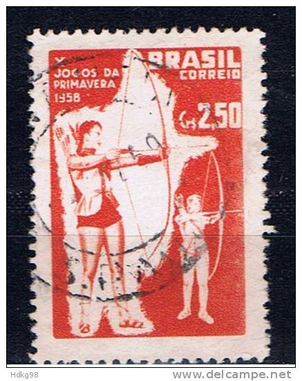 BR+ Brasilien 1958 Mi 945 Bogenschützin - Oblitérés