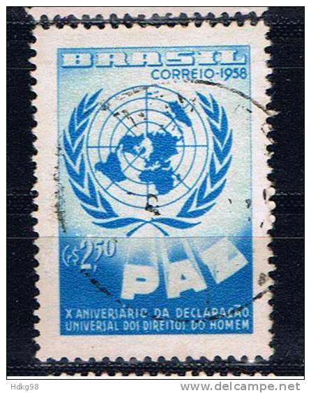 BR+ Brasilien 1958 Mi 951 UN Menschenrechte - Used Stamps