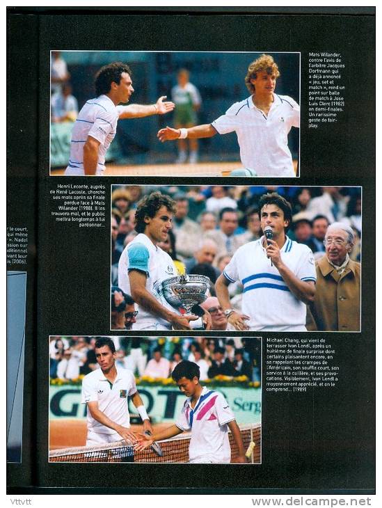 TENNIS : SPECIAL ROLAND-GARROS (Mai 2010), Cotes, Records, Palmares, Plan, Nadal, Federer, Hénin, 46 Pages... - Bücher