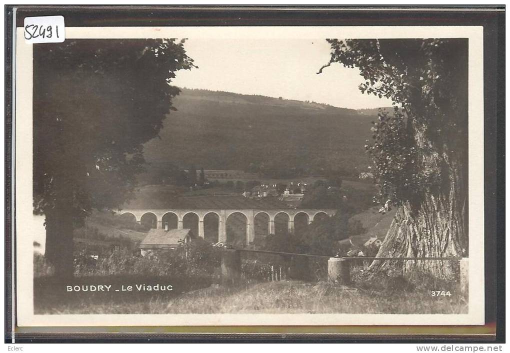 BOUDRY - LE VIADUC  - TB - Boudry