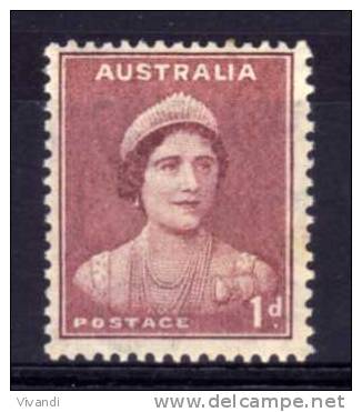 Australia - 1941 - 1d Definitive/Queen Elizabeth (Perf 15 X 14) - MH - Nuovi