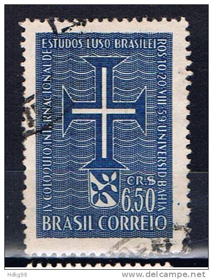 BR+ Brasilien 1959 Mi 966 Portugiesisch-brasilianische Gemeinschaftsstudien - Oblitérés