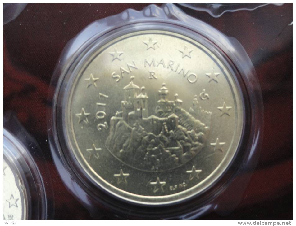 2011 - 50 Cents (Centimes Euro) San Marino - Saint Marin - Scellée Du Coffret BU - San Marino