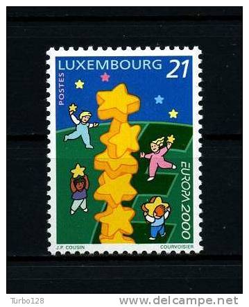 LUXEMBOURG 2000  N° 1456 **  Neuf,  Ier Choix. Sup. Cote: 2.25 &euro;  (EUROPA. Enfants. Children) - Neufs