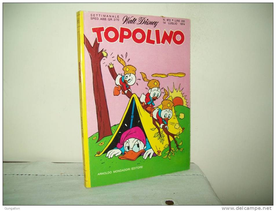 Topolino (Mondadori 1974) N. 972 - Disney