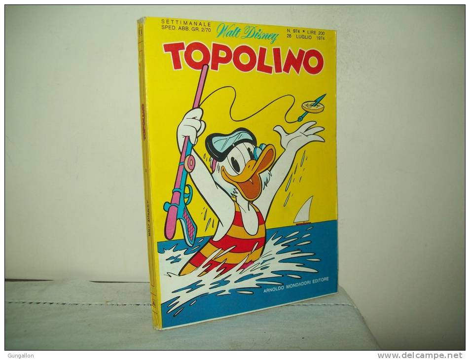 Topolino (Mondadori 1974) N. 974 - Disney