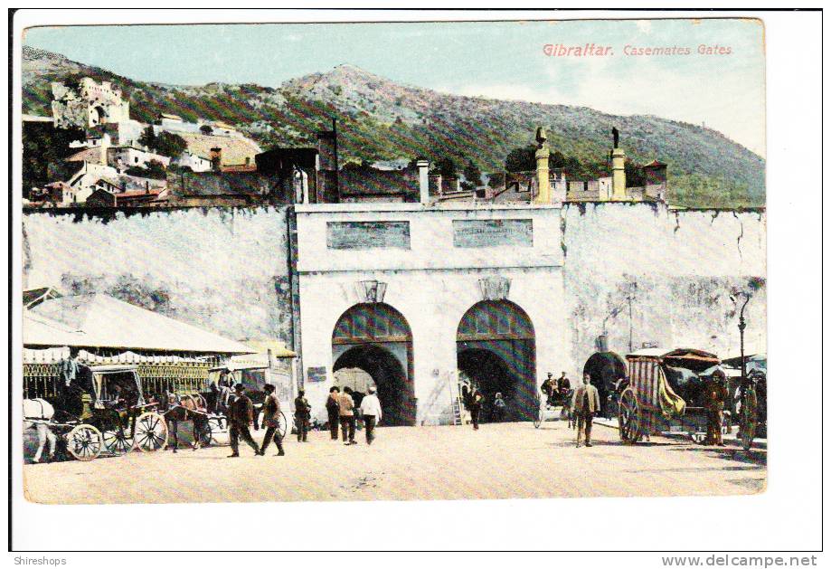 Gibraltar Casemates Gates - Gibilterra
