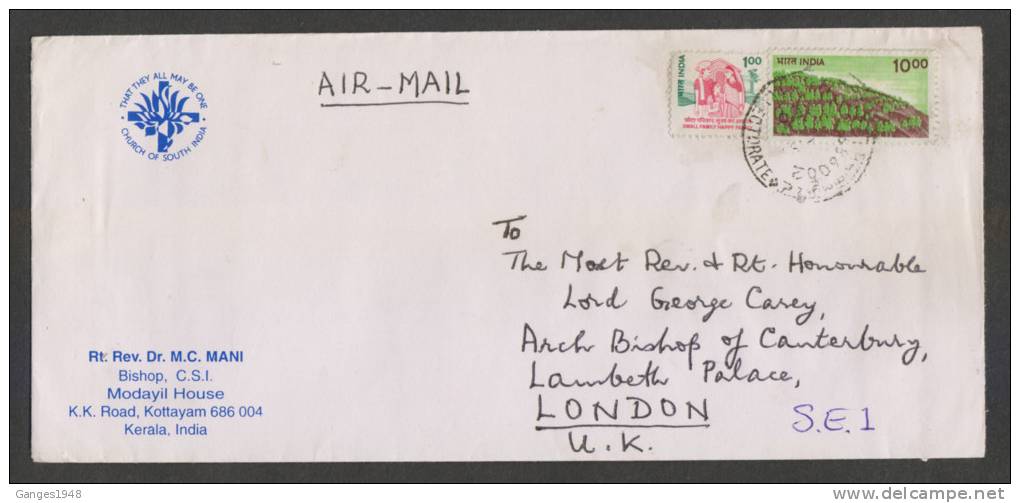 India 2003  COVER TO UNITED KINGDOM   # 28871  Inde Indien - Brieven En Documenten