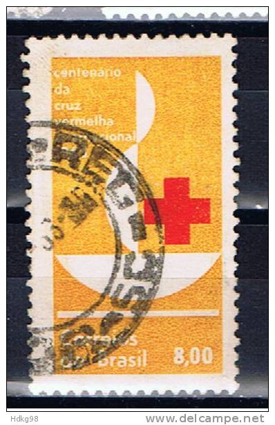 BR+ Brasilien 1963 Mi 1039 100 Jahre Rotes Kreuz - Usados