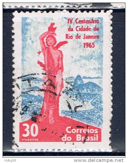 BR+ Brasilien 1965 Mi 1072 Rio De Janeiro - Usados
