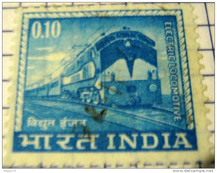 India 1965 Electric Locomotive 10p - Used - Gebraucht