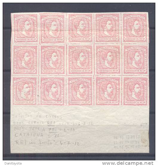 EDIFIL 157 * "CORREO CARLISTA" - Unused Stamps