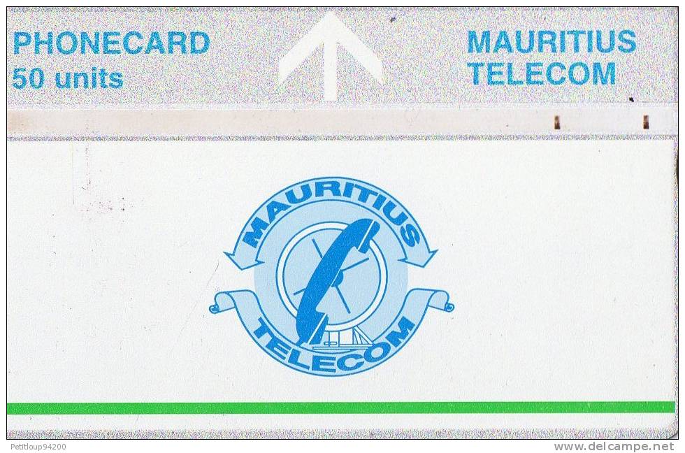 TELECARTE HOLOGRAPHIQUE *50 Unités  ILE MAURICE - Maurice