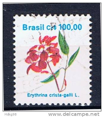 BR+ Brasilien 1990 Mi 2373 Blüte - Usados