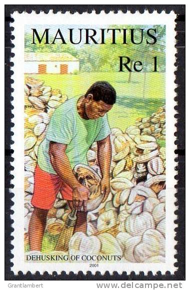 Mauritius 2001 Coconuts 1r MNH  SG 1066 - Mauritius (1968-...)