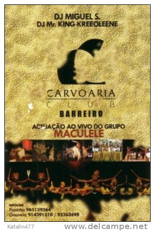 Festa Havaiana, Carvoaria Club  - Adverttising Brasil Postcard, Uncirculated - Hotels & Restaurants