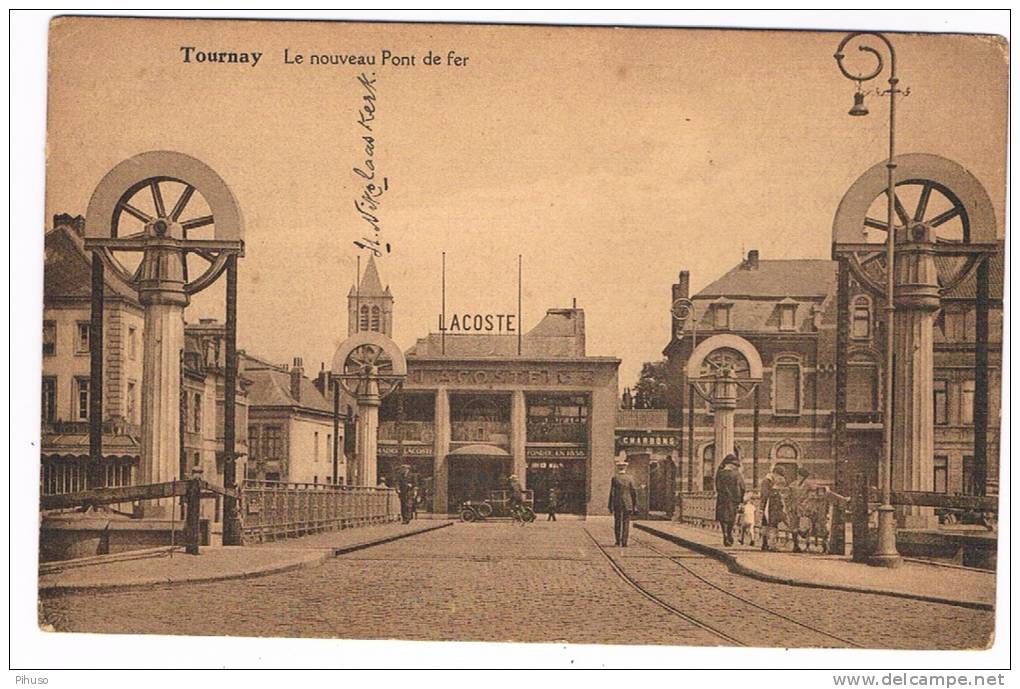 B3460    TOURNAY : Le Nouveau Pont De Fer - Neufchâteau